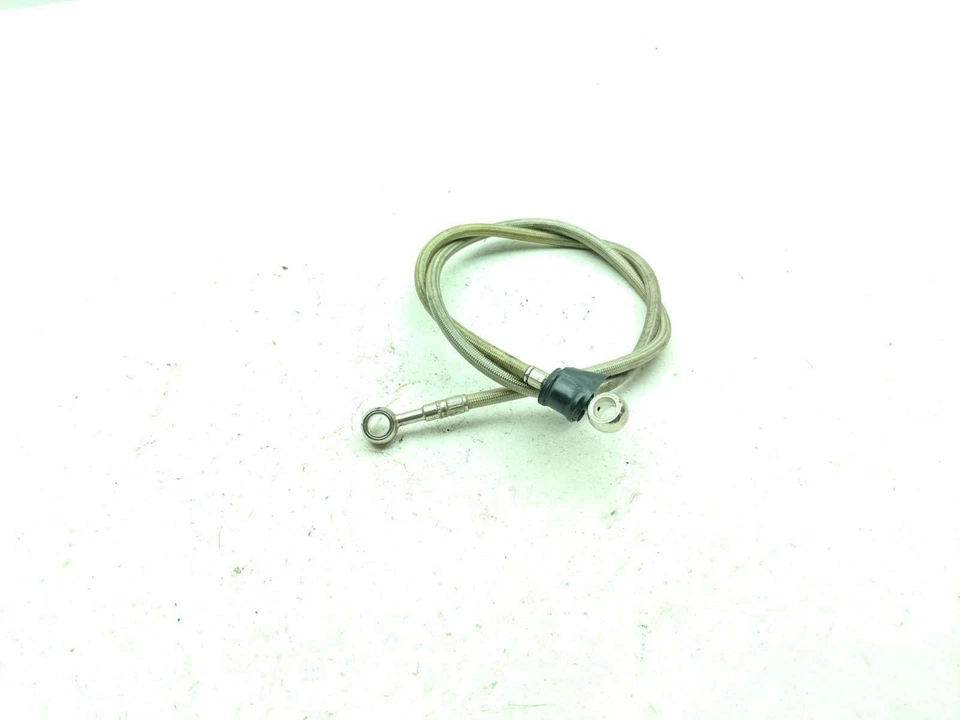 Manguera de línea de freno delantero trenzada de acero 84 85 Honda Nighthawk 700S CB700SC Foto 4 de 4