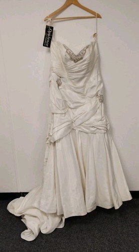 Strapless Pleat Sculpt Wedding Dress Bundle x3 Dresses Mixed Size Need Attention - Picture 3 of 22
