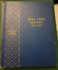 Whitman folder album 9415 Bust Type Halves 1807 - 1839 Bust .50 Cent 1/2 dollars — photo 1