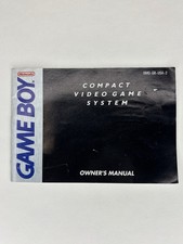 Nintendo Game Boy Owner's Manual ONLY DMG-GB-USA-7 COMPACT VIDEO GAME SYSTEM