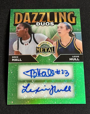 LEXIE HULL BREE HALL 2025 LEAF METAL WOMEN OF SPORT 3/3 DUAL AUTO WNBA🔥