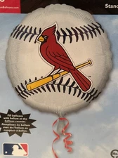 Arizona Cardinals MLB Baseball 17-inch Foil Balloon.  NEW
