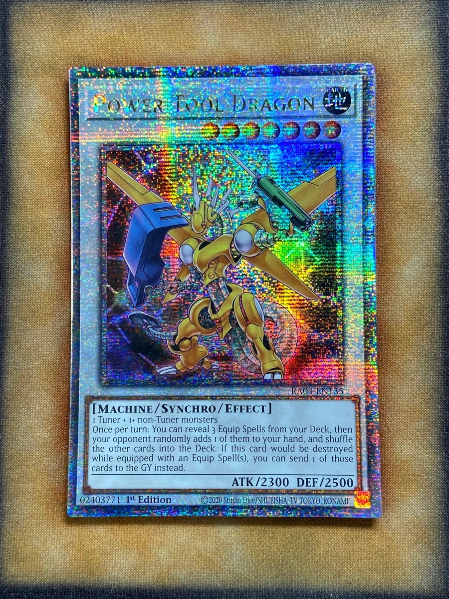 Power Tool Dragon Yu-Gi-Oh! TCG Individual Trading Card Games for