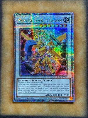 Yugioh Power Tool Dragon RA04-EN135 Quarter Century Rare 1st Ed NM