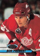 Bob Probert 1993-94 Stadium Club #137 Detroit Red Wings Hockey