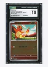 Pokemon CGC 10 GEM MINT Charmander Reverse Holo 2025 083/742 MC Japanese