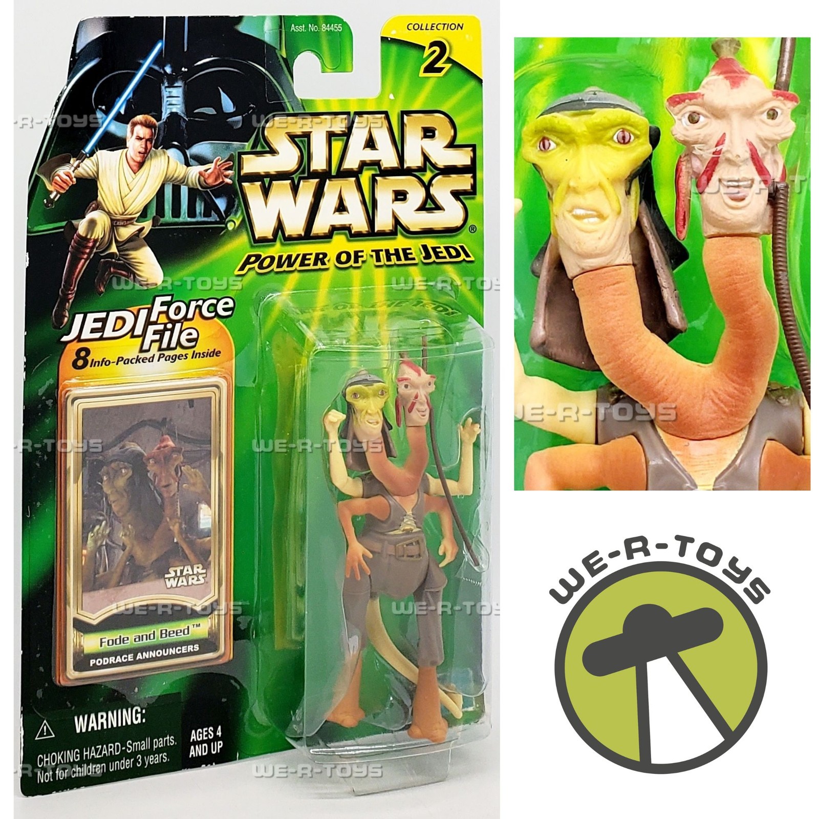Star Wars Power of the Jedi Fode and Beed Action Figure 2000 Hasbro 84474