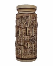 Bodo Mans BAY Floor Vase West German Fat Lava Pottery Mid-Century Vintage 70s