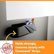 Post-it Dry Erase Accessory Tray 1 Tray 4 Strips