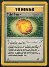 Gold Berry 93/111 Uncommon Neo Genesis Pokemon Unlimited Near Mint