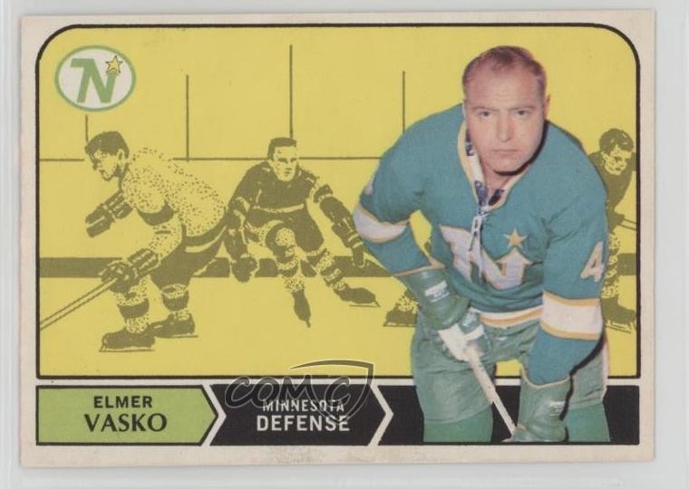 Elmer Vasko #147 (Hockey Cards 1968 O-Pee-Chee) — is it worth grading?