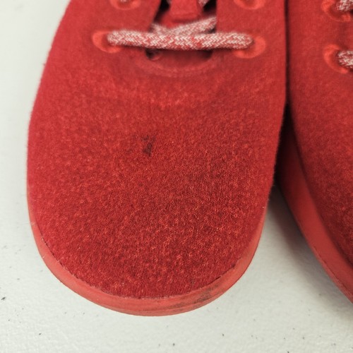 Zapatos deportivos Allbirds de lana para correr rojos con cordones talla 9 - Imagen 9 de 20