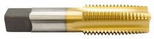 2-56 Standard Thread Tap, TiN Coated HSS, Ground Thread, USA Made