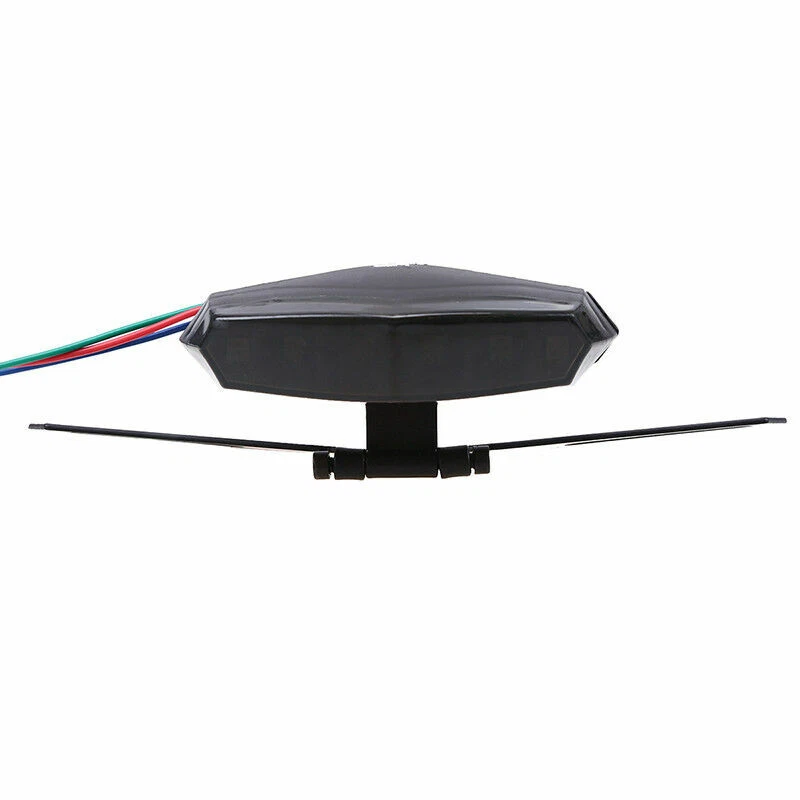 Luz LED de matrícula de freno trasero universal para Honda Yamaha Harley Foto 3 de 4