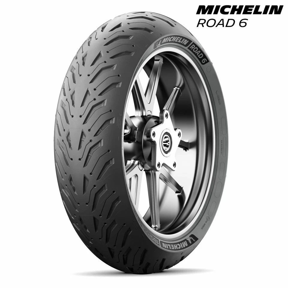 Neumático trasero Michelin Road 6 190/55-ZR17 para Honda CB1000R Neo Sports Cafe 18-20 Foto 2 de 3