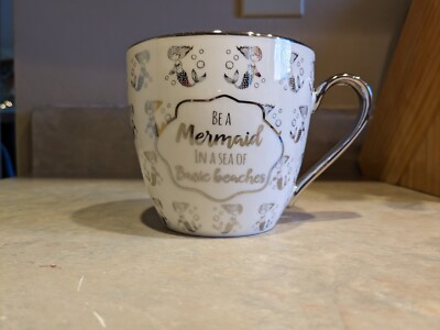 10 Strawberry Street '' Be A Mermaid In A Sea Full Of Basic Beaches'' Coffee...