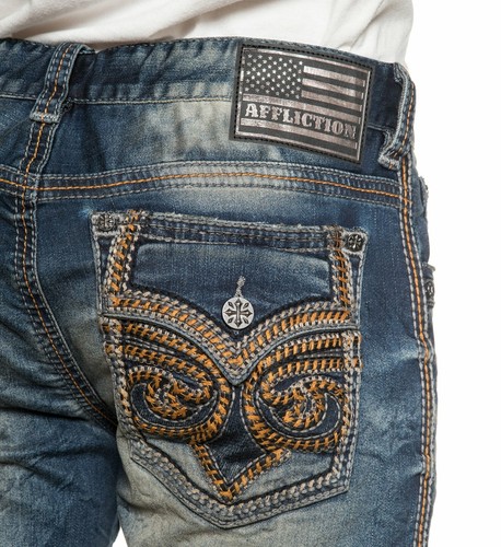 NEW AFFLICTION JEANS $135 MENS BLAKE 