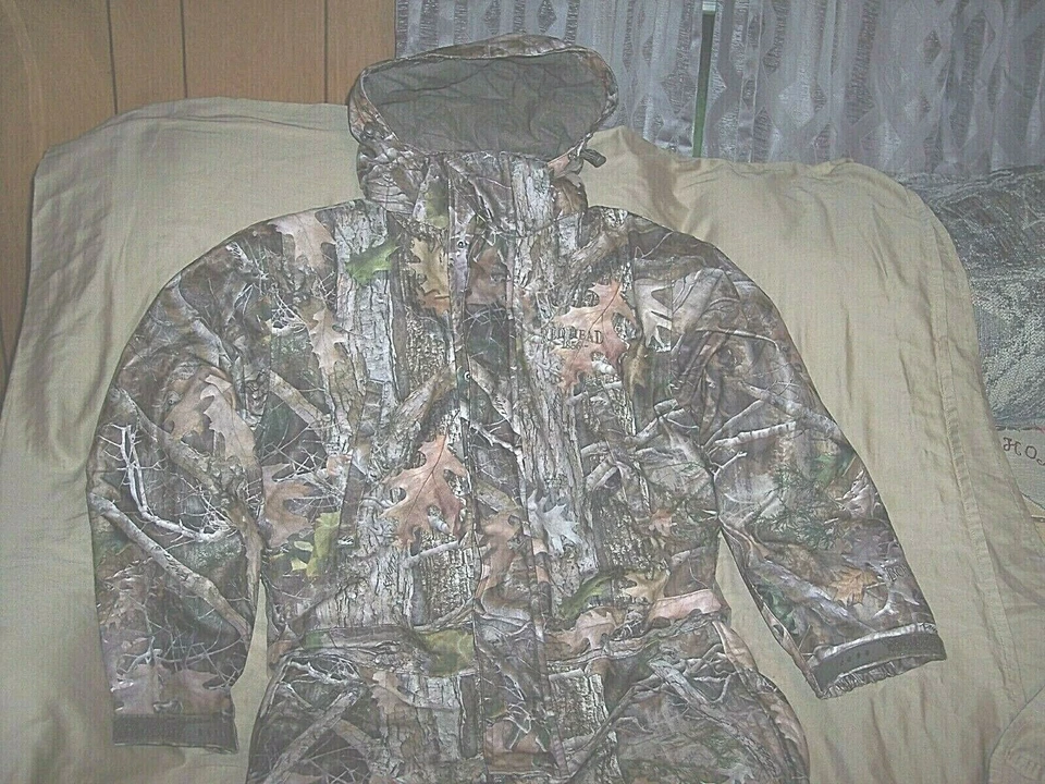 Mens Large Coveralls Realtree Kanati Camo Insulated Hunting Coveralls Waterproof - Image 2 of 4