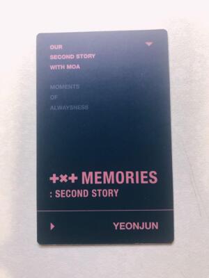 TXT TOMORROW X TOGETHER Yeonjun MEMORIES : SECOND STORY DVD