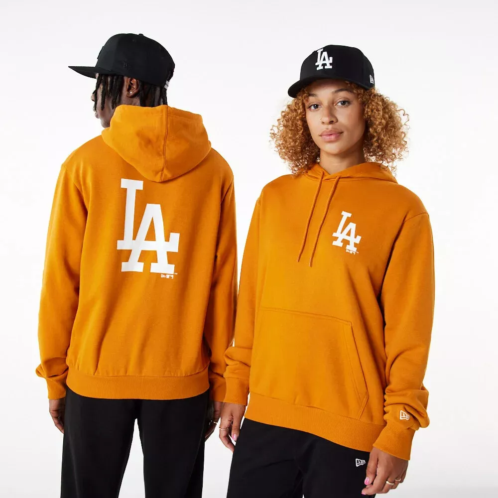 Men’s Sweatshirt Without Hood New Era MLB La Dodgers Orange - L