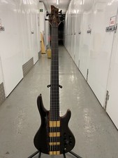New Mazeti WHTB 5 STRING Fretless Bass, Ebony/Mahog  Body, Ebony Fingerboard
