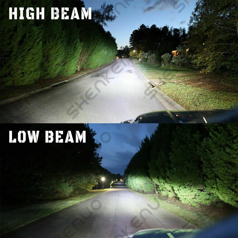 Kit de faros LED Fit bombilla Hi & Lo para BMW 850Ci 1993-1997 juego de 4 lámparas de repuesto Foto 2 de 4