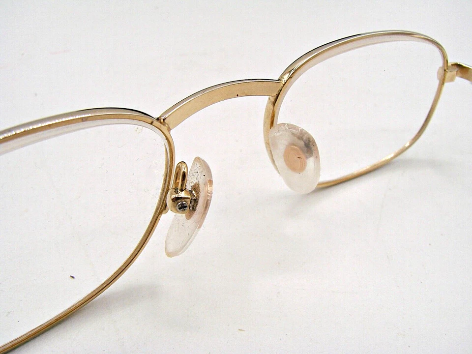 Anteojos Foster Grant Preston monturas doradas unisex forma ovalada HO0403 vintage Foto 2 de 4