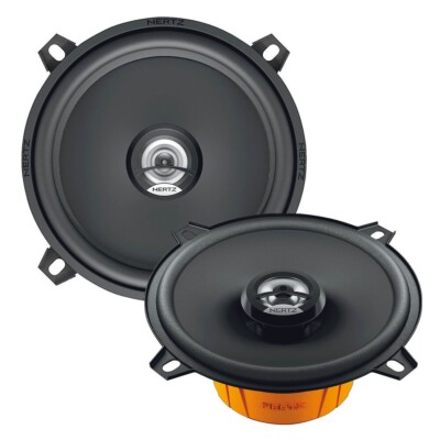 Hertz DCX130.3 Dieci Series 80W 5.25'' 2-Way Coaxial Car Audio Speakers | NVX