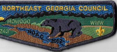 OA Mowogo Lodge 243 2002 NOAC Flap DGY Bdr. Northeast Georgia Council [MX-7704]