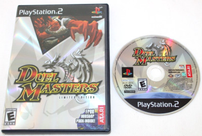 Duel Master Limited Edition Sony PlayStation 2 PS2 No Manual Video Game Disc