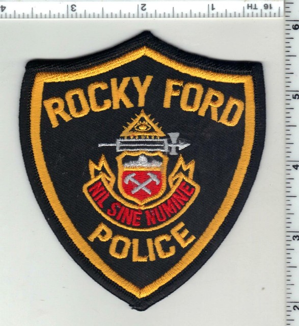 Rocky Ford Police (Colorado) 2nd Issue Shoulder Patch eBay