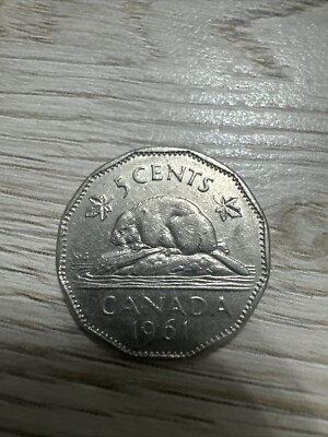 1961 Canada 5 Cents Elizabeth II Canadian Nickel | eBay