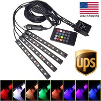 49 Led Full Color Interior Car Under Dash Footwell Light Led Strip String Light 49 Led Full Color Interior Car Under Dash Footwell Light Led Strip String Light