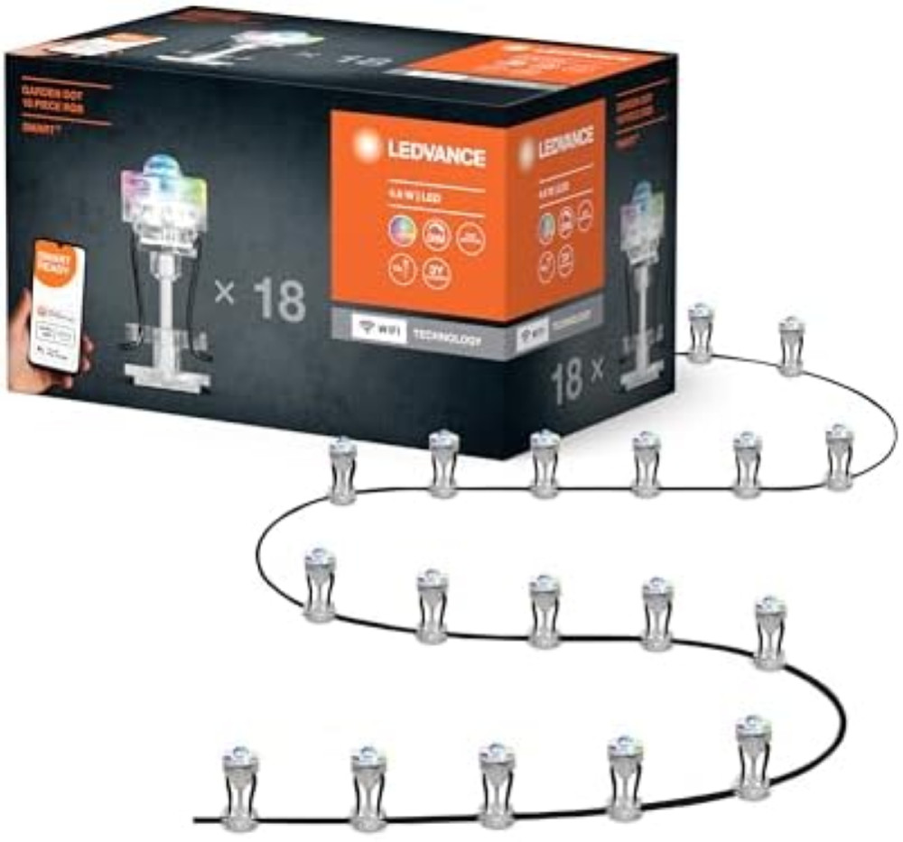 Illuminazione Smart Giardino LEDVANCE WiFi: Kit Esterno RGBW 3000K