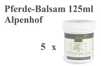 5 X Pferde-Balsam 125Ml Alpenhof