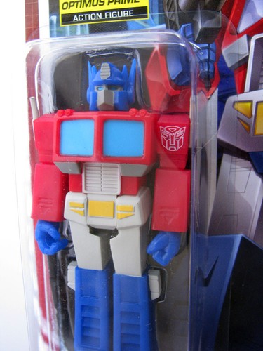 Optimus Prime ReAction figure SUPER7 Wave 1 Transformers 3.75" figure Sealed - 第 5/6 張圖片