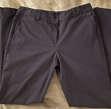 Lands End Pants Size 10 Women s Navy Blue Straight Leg Chino