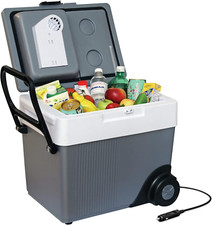Kargo Thermoelectric Iceless Wheelers 12V Cooler Warmer for Camping 33 Quart