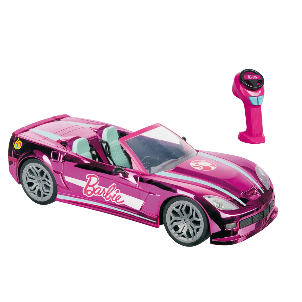 Barbie Cabrio ferngesteuert RC Dream Car 2.4 GHz Barbie Auto mit Licht 40cm NEU
