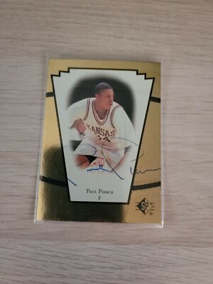 1998 Upper Deck SP Basketball Paul Pierce Rookie RC Autograph Auto 