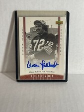 2006 Upper Deck Legends Legendary Signatures Diron Talbert Autograph Auto #60