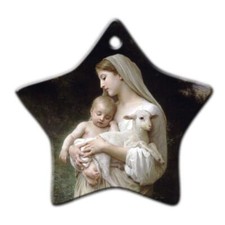 The Lamb Pro-Life Ornament Pack of 10