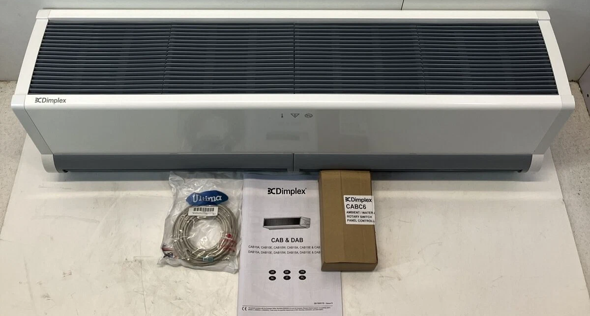 Shop Door Air Curtain Heater 1m Wide Ambient for Commercial Dimplex CAB10A  | eBay