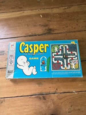 Vintage 1959 Casper the Friendly Ghost Board Game Milton Bradley