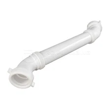 Flexcraft 1-1/2"in Plastic Offset Trap Tubular Drain Applications Pipe Fitting