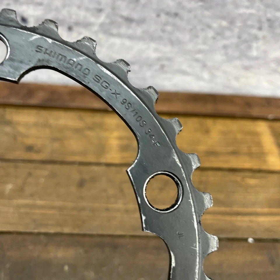 Shimano Ultegra Chainring 34 Tooth 110 BCD SG-X 34t 110 5 Arm FC-6700 9s 10s - Image 2 of 4