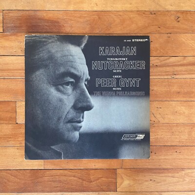 Karajan Tchaikovsky Nutcracker Suite Greig Peer Gynt Suite Vinyl LP
