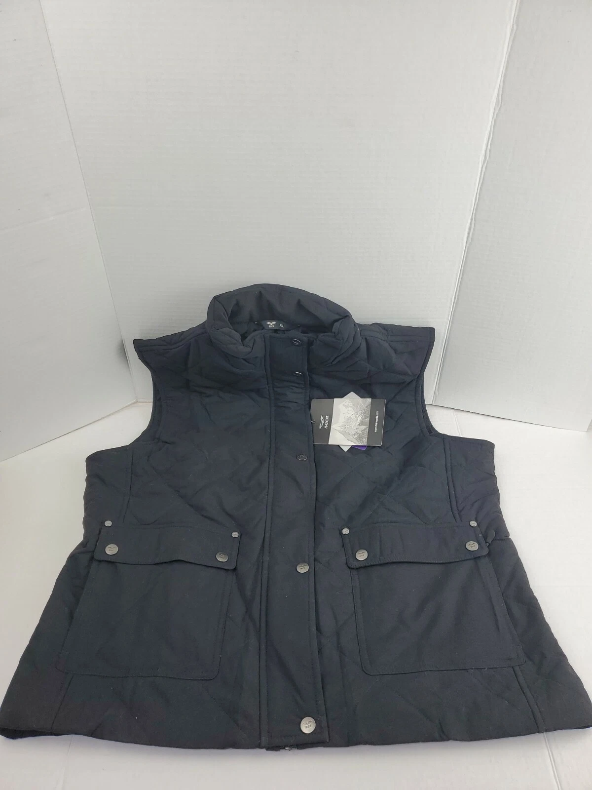 Mier 3M Thinsulate Black Vest- New With Tags Size X-Large