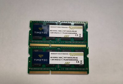 Timetec 8 GB DDR3L / DDR3L-1600 Laptop RAM