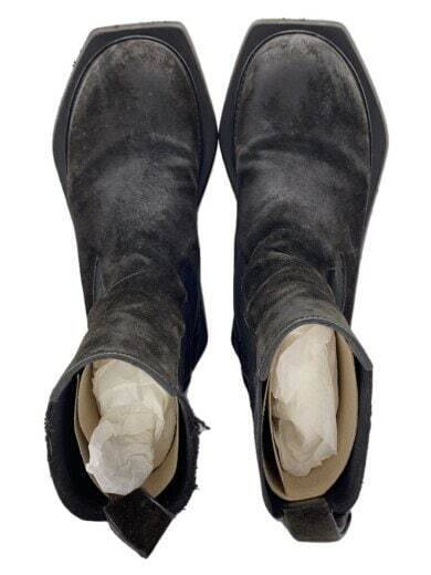 Rick Owens/BEATLE TURBO CYCLOPS/side gore boots/41/black Rick Owens/BEATLE TURBO CYCLOPS/side gore boots/41/black